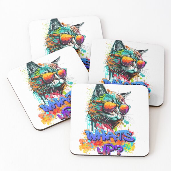 Item preview, Whats up Cat designed and sold by flamini.