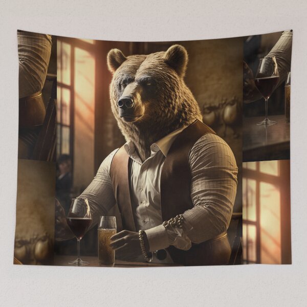 Item preview, The Bear Necessities: A Toast to Corporate Success designed and sold by creative-maxim.