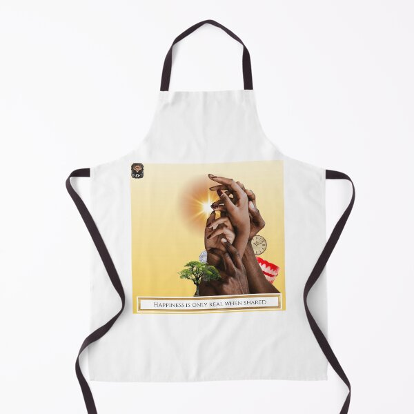 Item preview, Happiness is only real when shared designed and sold by Make Believe Works.