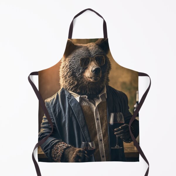 Item preview, Raising a Glass to Corporate Resilience: The Bear's Cheers designed and sold by creative-maxim.