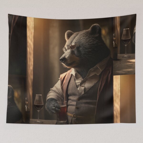 Item preview, The Wine Whisperer: The Corporate Bear's Guide to Choosing the Perfect Pour designed and sold by creative-maxim.