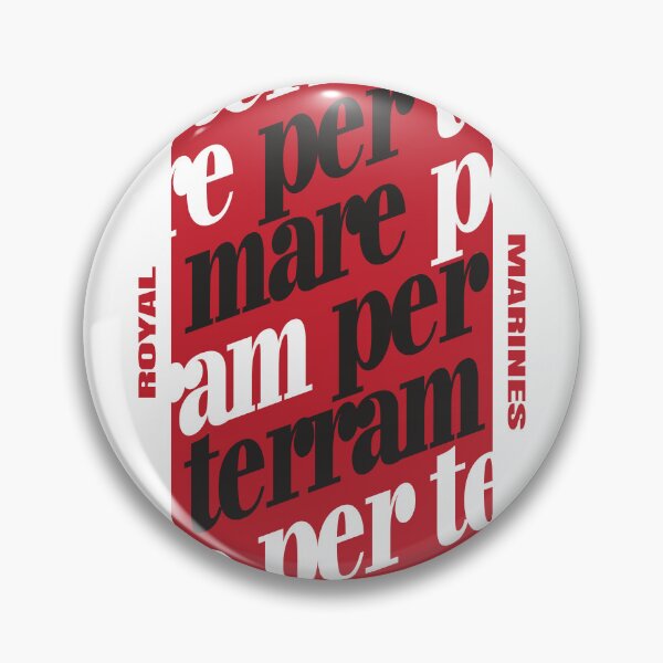 Item preview, Royal Marines Per Mare Per Terram designed and sold by ForcesMerch.