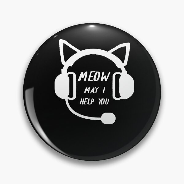 Item preview, Customer Service Cat designed and sold by triharder12.