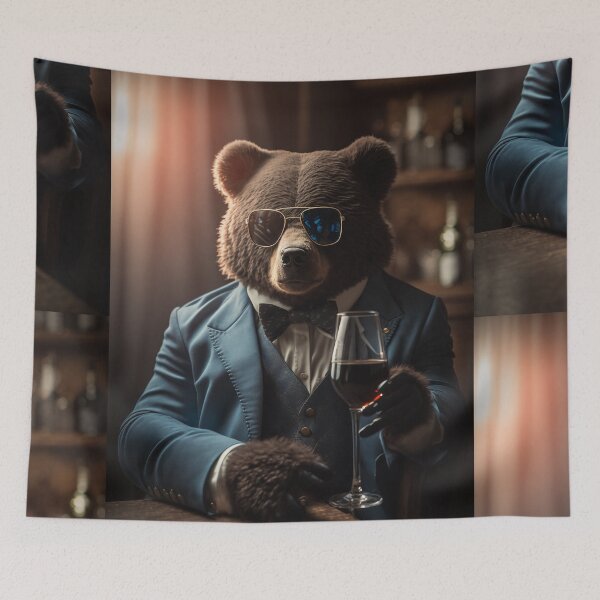 Item preview, The Art of Celebration: Toasting to Corporate Triumph with the Bear designed and sold by creative-maxim.