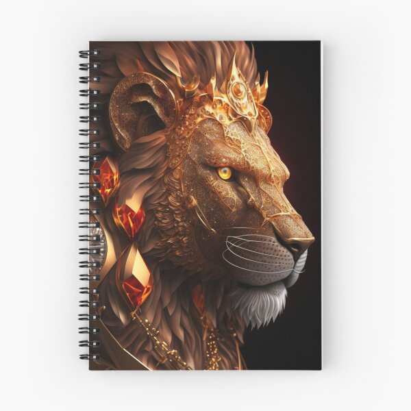 Item preview, Golden Lion King Shaka designed and sold by Karen Roach.