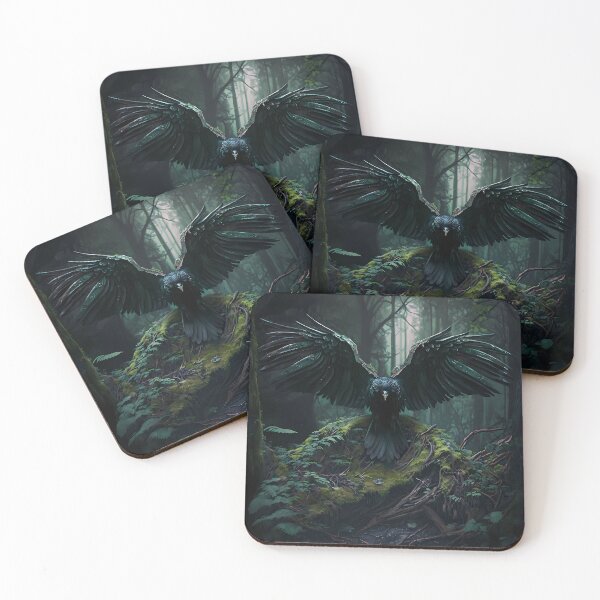 Item preview, Mystical eagle in the forest designed and sold by SMILE88.