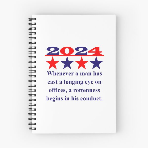 Item preview, Whenever A Man Has Cast - Political Quote designed and sold by CrankyOldDude.