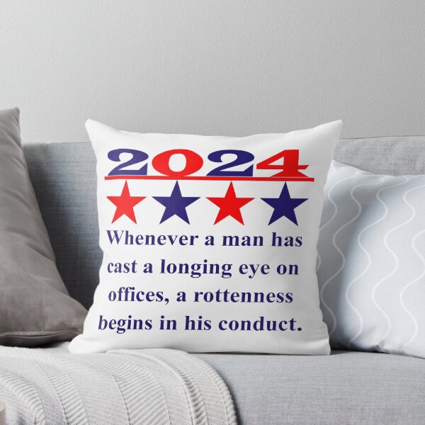 Item preview, Whenever A Man Has Cast - Political Quote designed and sold by CrankyOldDude.