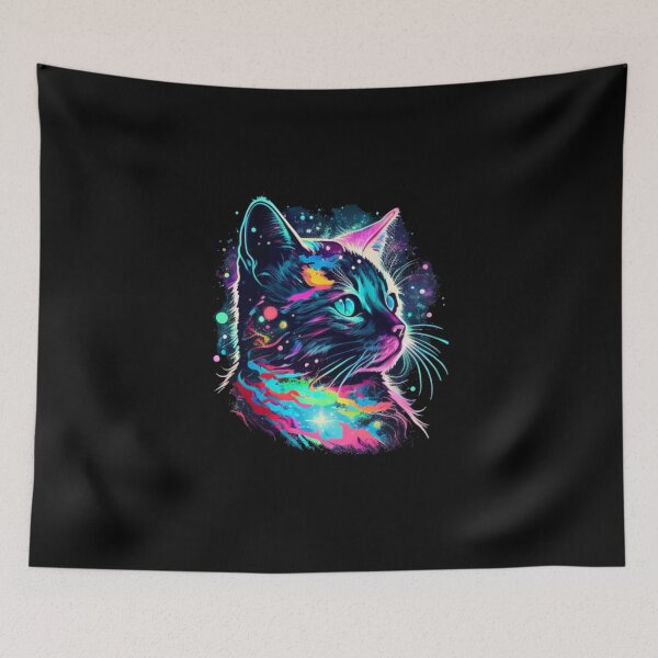Item preview, Rainbow Cosmic Cat designed and sold by triharder12.