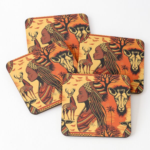 Item preview, African Maasai Ethno designed and sold by WildlifeSafari.