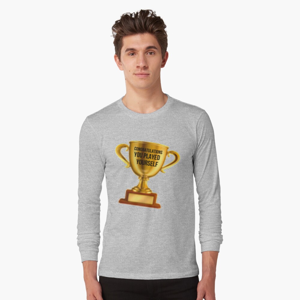 congratulations you played yourself Essential T-Shirt for Sale by