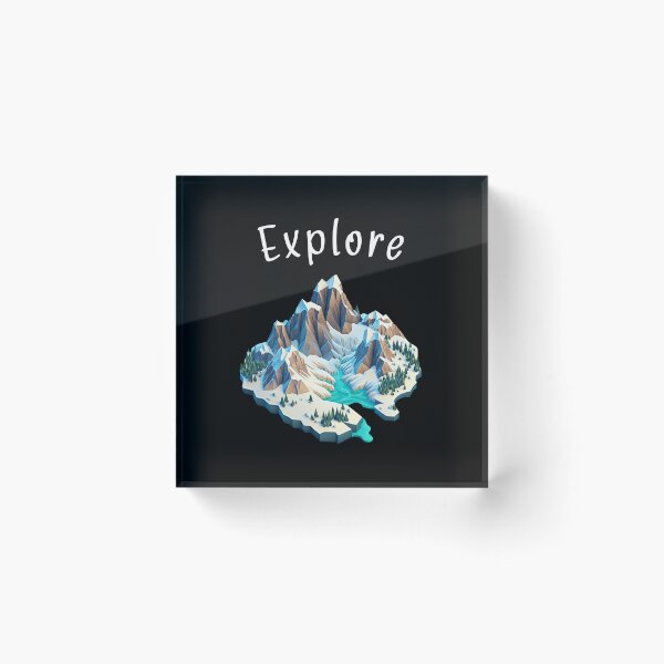 Item preview, 3D Snowy Island designed and sold by NaNaSpaceStore.