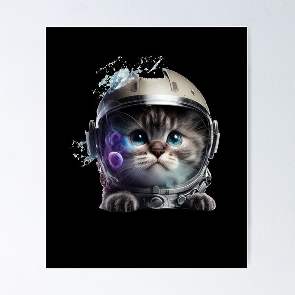 Item preview, Astronaut Cat designed and sold by triharder12.