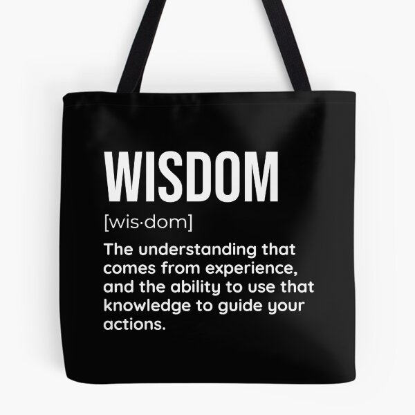 Item preview, Find Your Way with This Inspirational Fake Definition Design for Wisdom designed and sold by SimpliText.