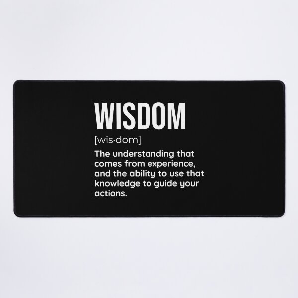 Item preview, Find Your Way with This Inspirational Fake Definition Design for Wisdom designed and sold by SimpliText.