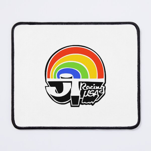 Item preview, JT Racing USA vintage BMX logo Rainbow designed and sold by Artyssytb.