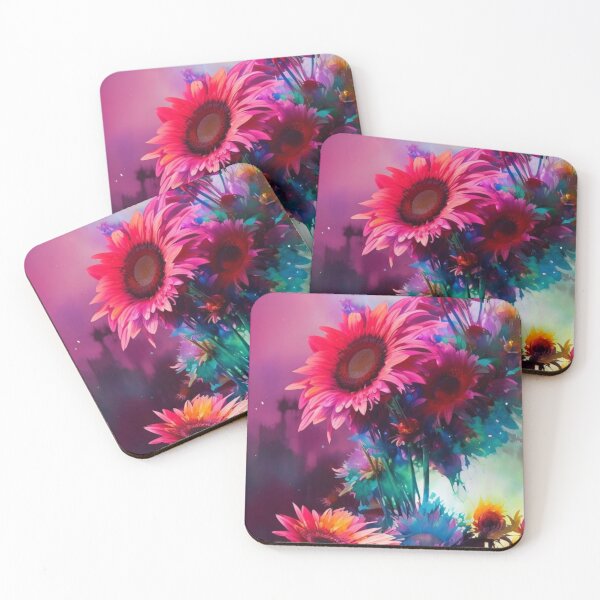 Item preview, Watercolor Gerbera Daisies designed and sold by Verdant Rose Studio.