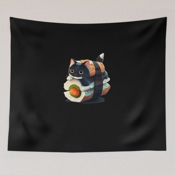 Item preview, Cute Sushi Cat designed and sold by triharder12.