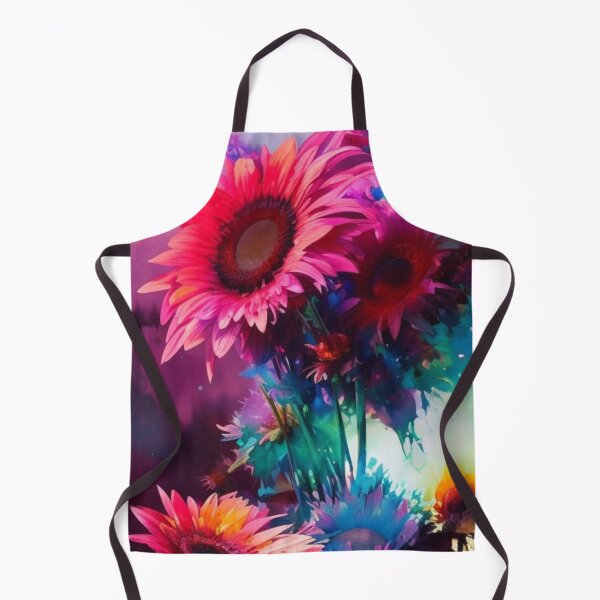 Item preview, Watercolor Gerbera Daisies designed and sold by Verdant Rose Studio.