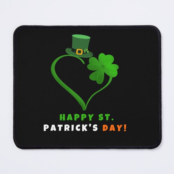 Artikelvorschau, Klee-Herz-Grün-Hut St. Patricks Day Glücklicher St. Patrick's Day entworfen und verkauft von FreeMind-Design.