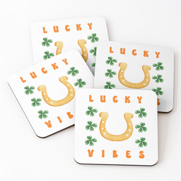 Item preview, St. Patrick's Day - Lucky Vibes - Horseshoe designed and sold by TasimaDesign.