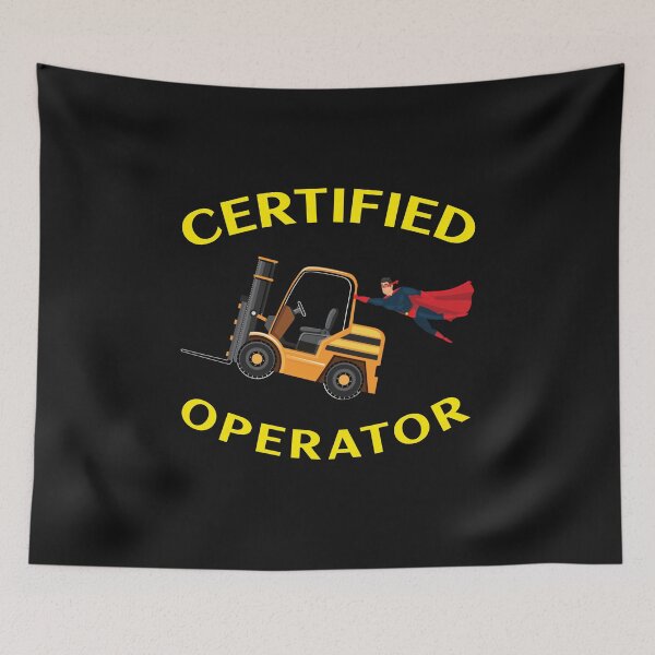 Item preview, Forklift Superhero, Certified Forklift Operator NFGY designed and sold by TeamsterLife.