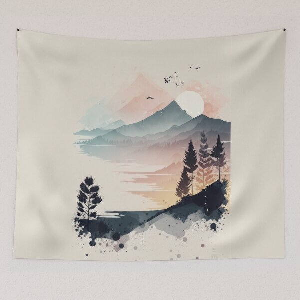 Item preview, Watercolor Naturescape  designed and sold by Enea Kelo.