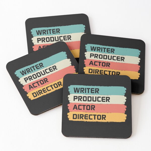 Item preview, Writer Producer Actor Director Filmmaker Text Design designed and sold by davestees506.