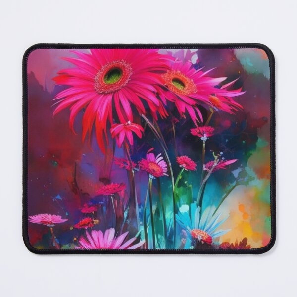 Item preview, Watercolor Gerbera Daisies designed and sold by Verdant Rose Studio.