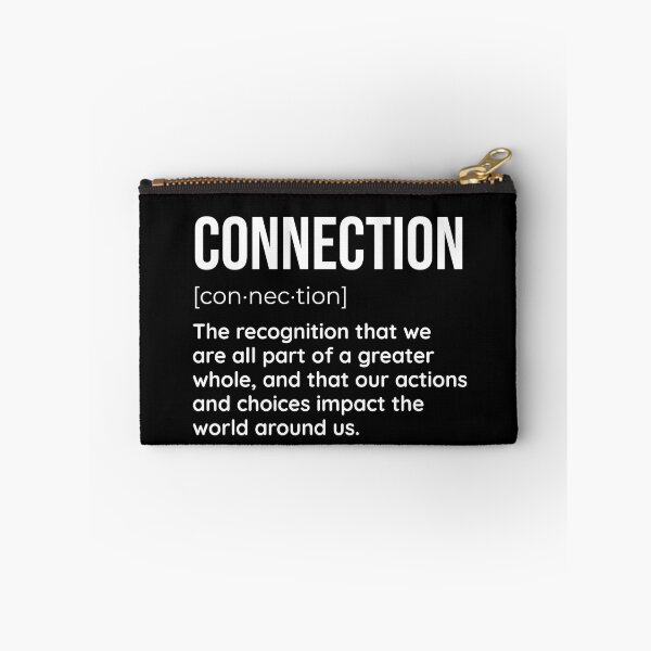 Item preview, Find Meaning in Connection: Inspirational Fake Definition Design designed and sold by SimpliText.