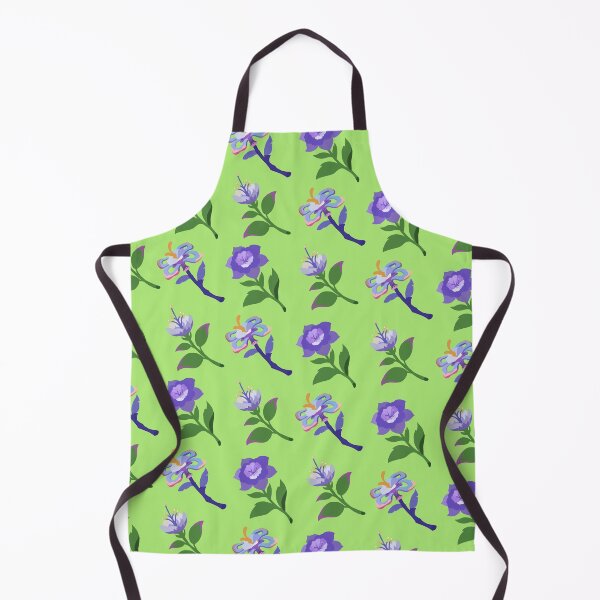 Item preview, Sumeru Flowers Print (Green) designed and sold by casserolestan.