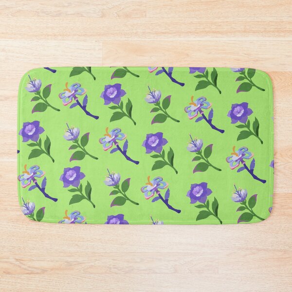 Item preview, Sumeru Flowers Print (Green) designed and sold by casserolestan.