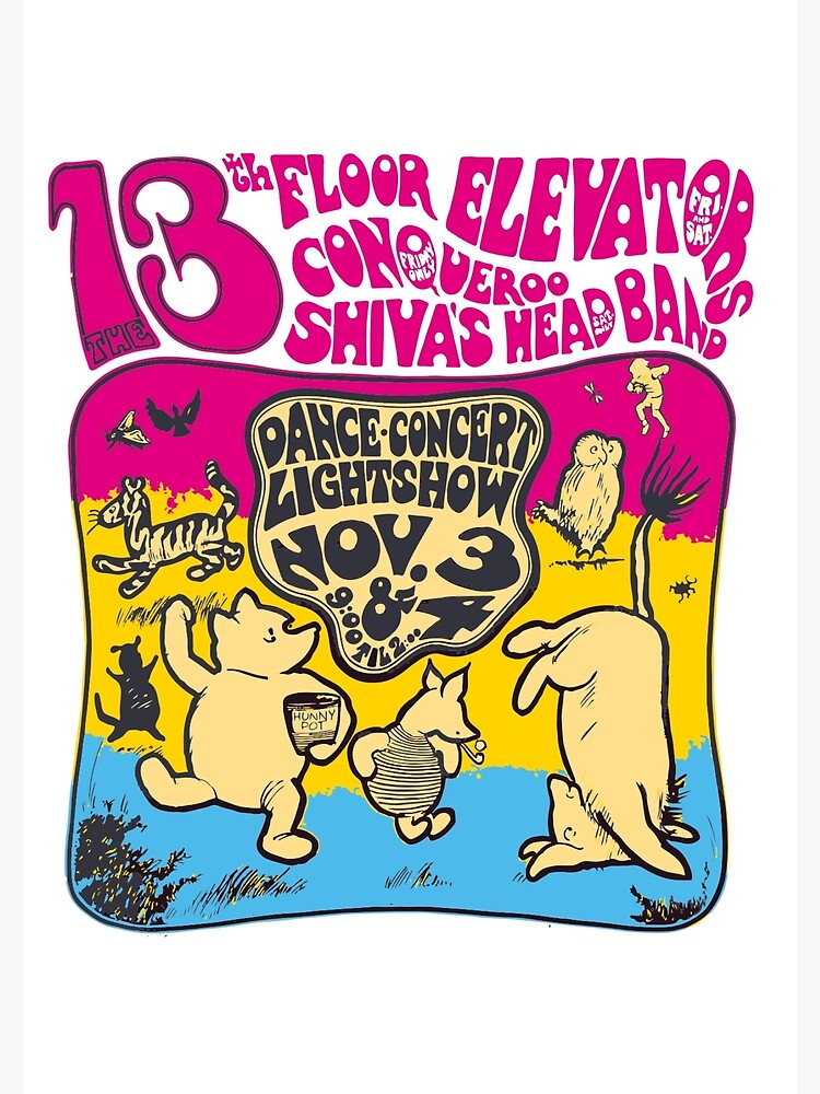 The 13th Floor Elevators tour graphic