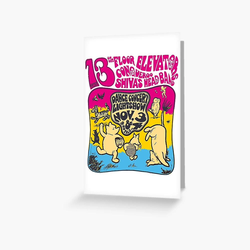 The 13th Floor Elevators tour graphic