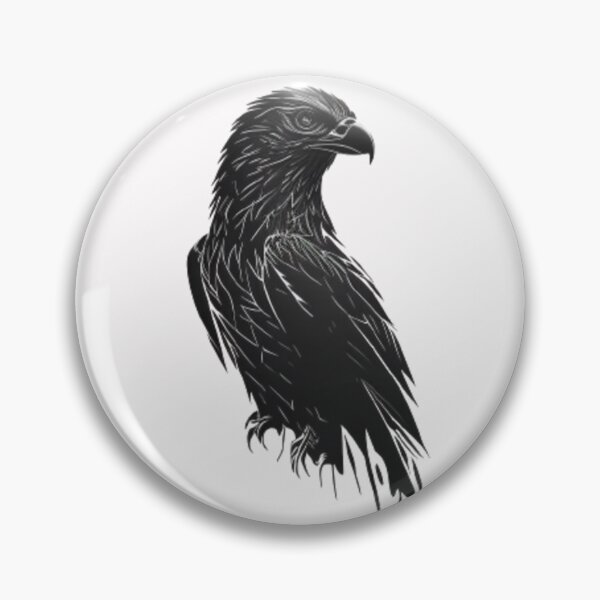 Item preview, black eagle sticker designed and sold by majed hijazy.
