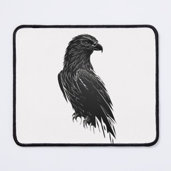 Item preview, black eagle sticker designed and sold by majed hijazy.