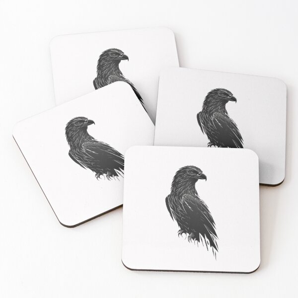 Item preview, black eagle sticker designed and sold by majed hijazy.