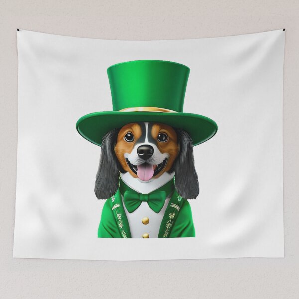 Item preview, Dog Leprechaun St Patricks Day ,Funny st pattys dog lovers  designed and sold by Svgdesig⭐⭐⭐⭐⭐.