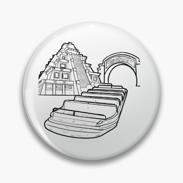 Item preview, Gran Fiesta Tour Boat Ride Icons Black and White designed and sold by Sommerman1.