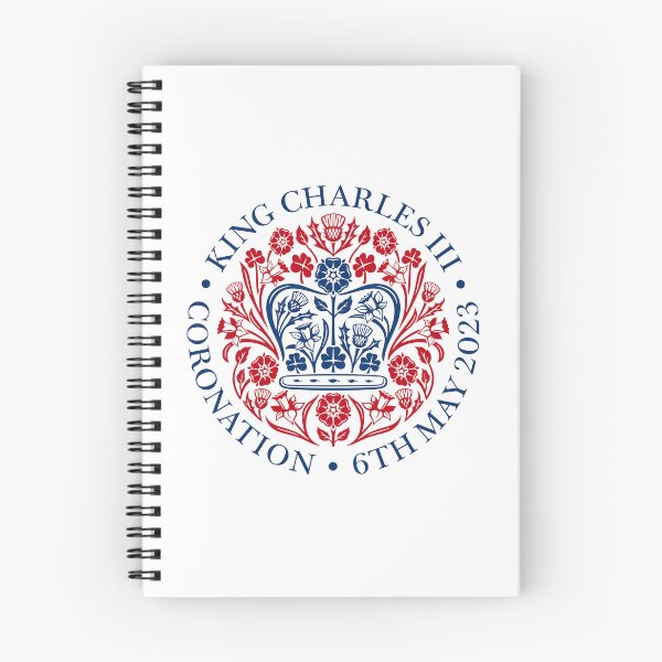 Item preview, The Coronation of King Charles III Red, White and Blue Logo designed and sold by Duncan Day.