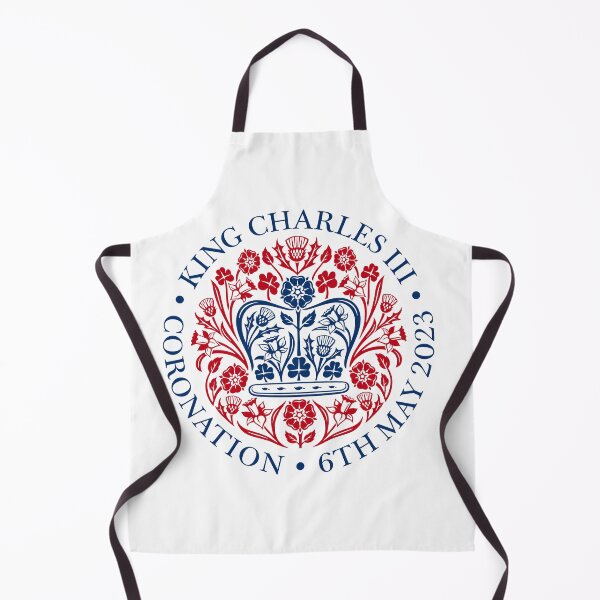 Item preview, The Coronation of King Charles III Red, White and Blue Logo designed and sold by Duncan Day.