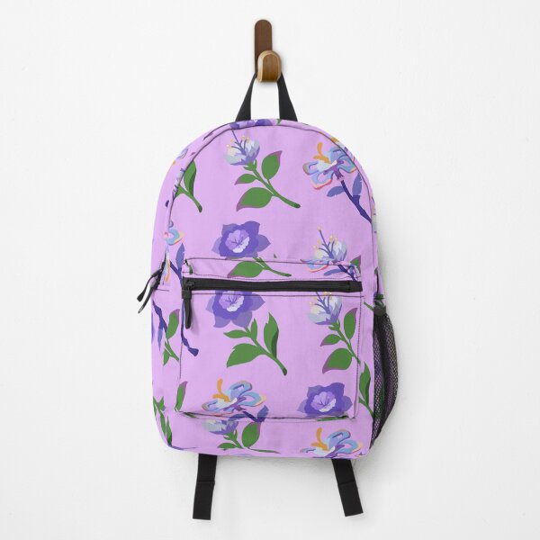 Item preview, Sumeru Flowers Print (Purple) designed and sold by casserolestan.