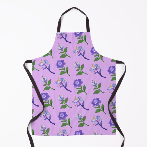 Item preview, Sumeru Flowers Print (Purple) designed and sold by casserolestan.