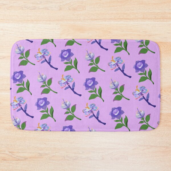 Item preview, Sumeru Flowers Print (Purple) designed and sold by casserolestan.