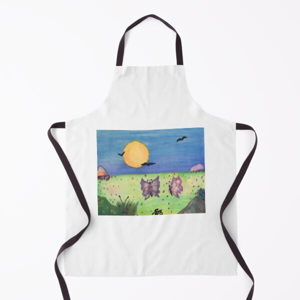 Item preview, Watercolor Illustration Butterflies Love Couple Spring Sun Pasture designed and sold by Jonah Augustin Gray.