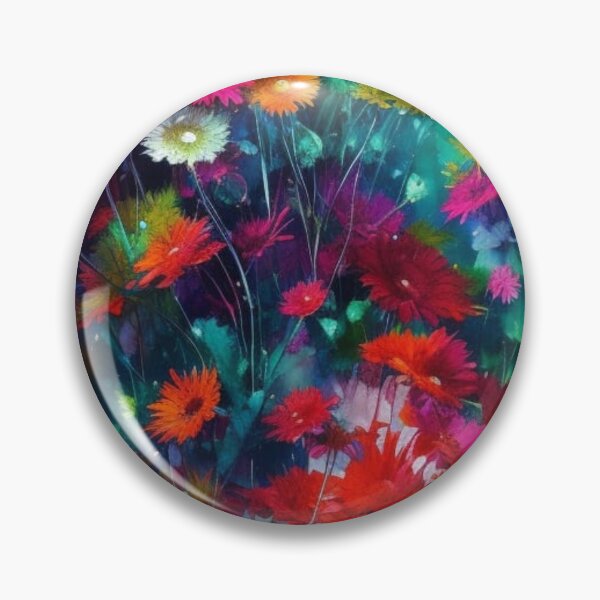 Item preview, Watercolor Gerbera Daisies designed and sold by Verdant Rose Studio.