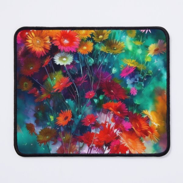 Item preview, Watercolor Gerbera Daisies designed and sold by Verdant Rose Studio.