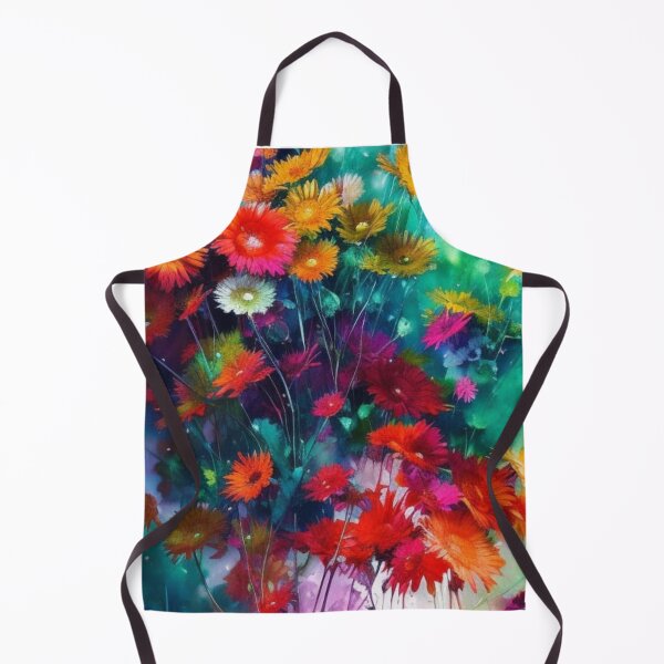 Item preview, Watercolor Gerbera Daisies designed and sold by Verdant Rose Studio.