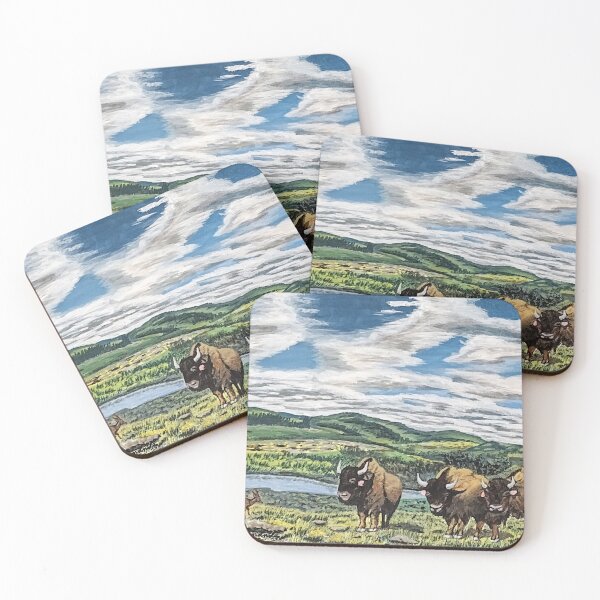 Item preview, Buffalo Roaming Yellowstone designed and sold by ruben1936.