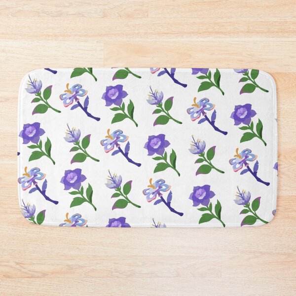 Item preview, Sumeru Flowers Print (White) designed and sold by casserolestan.